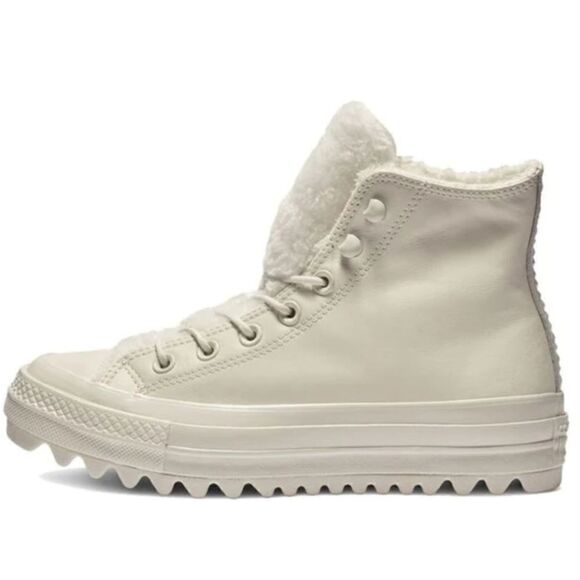 Converse Chuck Taylor All Star Street Warmer Ripple High Top White (562423C) 7.5 - Picture 1 of 13